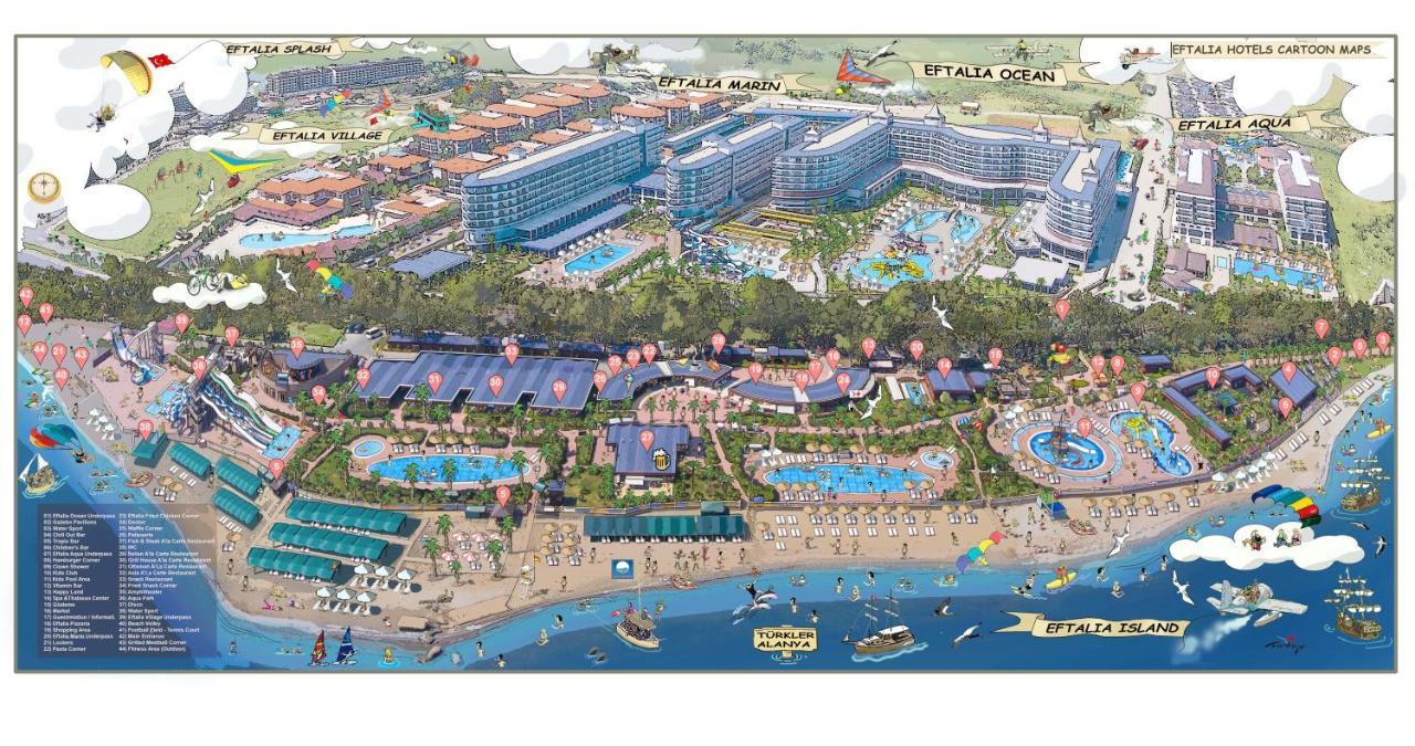 Eftalia Aqua Resort Конакли Екстер'єр фото